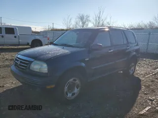 2002 Suzuki XL-7 Standard with VIN JS3TX92VX24117328, listed as a Copart auction lot 49181005 with 80,458 mi miles and Salvage Title. Bid and sale history available at carsss.com. Image 1.