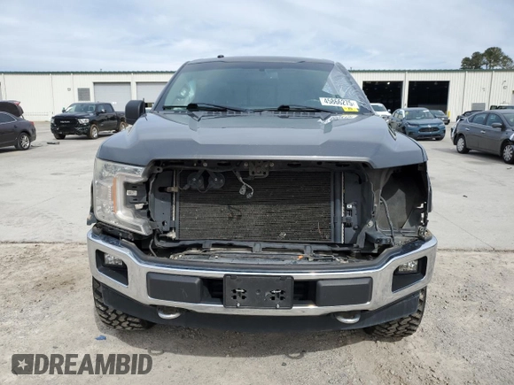 2018 Ford F-150 XL with VIN 1FTEW1EG1JFA92296, listed as a Copart auction lot 45866275 with 165,015 mi miles and Clean Title. Bid and sale history available at carsss.com. Image 5.