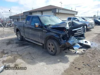 2010 Ford F-150 XL with VIN 1FTEX1E81AFD85282, listed as a IAAI auction lot 42028510 with 1 mi miles. Bid and sale history available at carsss.com. Image 1.