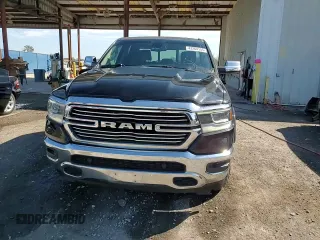 2020 Ram 1500 Laramie with VIN 1C6SRFDTXLN142456, listed as a Copart auction lot 43264155 with 57,661 mi miles and Salvage Title. Bid and sale history available at carsss.com. Image 13.