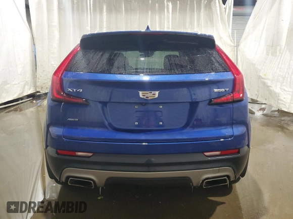 2021 Cadillac XT4 AWD Premium Luxury with VIN 1GYFZDR49MF044119, listed as a Copart auction lot 44242575 with 36,479 mi miles and Salvage Title. Bid and sale history available at carsss.com. Image 6.
