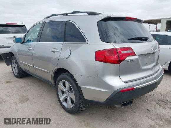 2010 Acura MDX Technology Pkg with VIN 2HNYD2H62AH520333, listed as a IAAI auction lot 41737954 with 180,364 mi miles. Bid and sale history available at carsss.com. Image 3.
