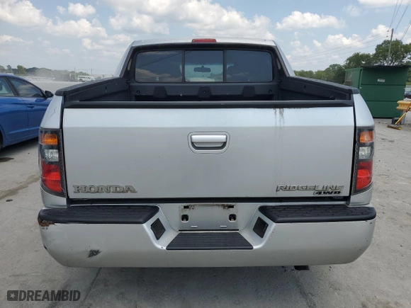 2006 Honda Ridgeline RTL with VIN 2HJYK16516H562690, listed as a Copart auction lot 66073094 with 211,924 mi miles and Salvage Title. Bid and sale history available at carsss.com. Image 6.