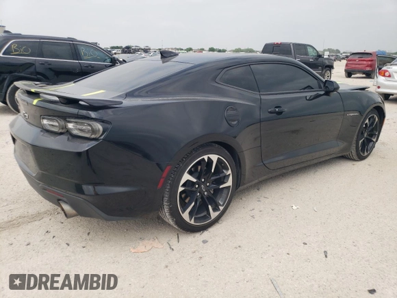 2023 Chevrolet Camaro 2LT z VIN 1G1FD1RX4P0152578, wystawiony jako Copart lot #51650104 z przebiegiem 10 457 mil mil oraz Czysty tytuł • Clean title. Historia ofert i sprzedaży dostępna na DreamBid. Obrazek 3.