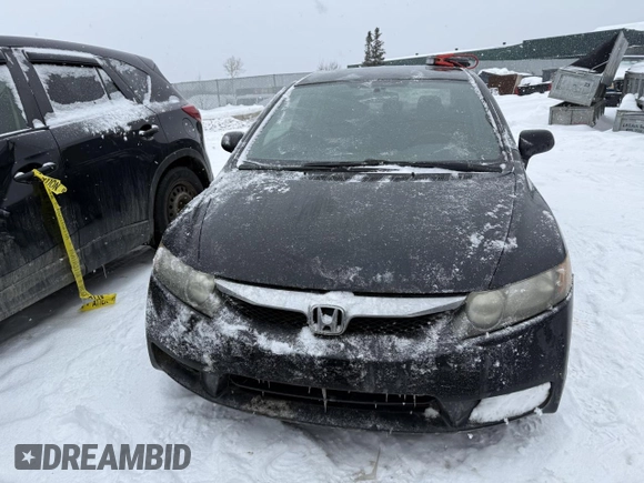 2008 Honda Civic LX with VIN 2HGFA165X8H105170, listed as a Copart auction lot 43953245 with 332,184 mi miles and Salvage Title. Bid and sale history available at DreamBid. Image 5.