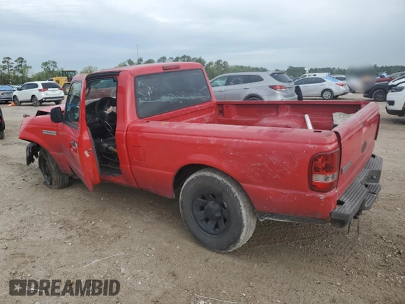 2008 Ford Ranger XL with VIN 1FTYR10DX8PA87264, listed as a Copart auction lot 50946565 with 210,546 mi miles and Salvage Title. Bid and sale history available at carsss.com. Image 2.
