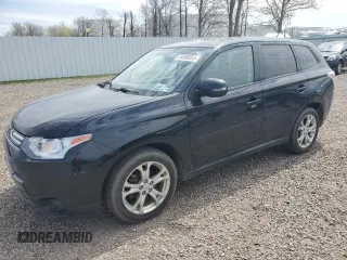 2014 Mitsubishi Outlander SE z VIN JA4AZ3A3XEZ000265, wystawiony jako Copart lot #54586055 z przebiegiem 163 176 mil mil oraz Szkoda całkowita • Salvage title. Historia ofert i sprzedaży dostępna na DreamBid. Obrazek 1.