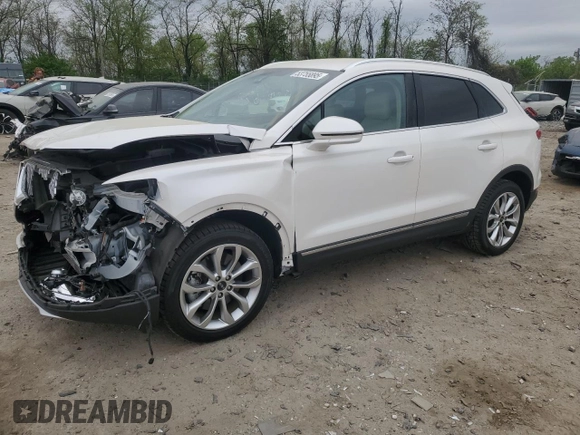 2019 Lincoln MKC Select z VIN 5LMCJ2D99KUL39648, wystawiony jako Copart lot #53755895 z przebiegiem 57 623 mil mil oraz Szkoda całkowita • Salvage title. Historia ofert i sprzedaży dostępna na DreamBid. Obrazek 1.