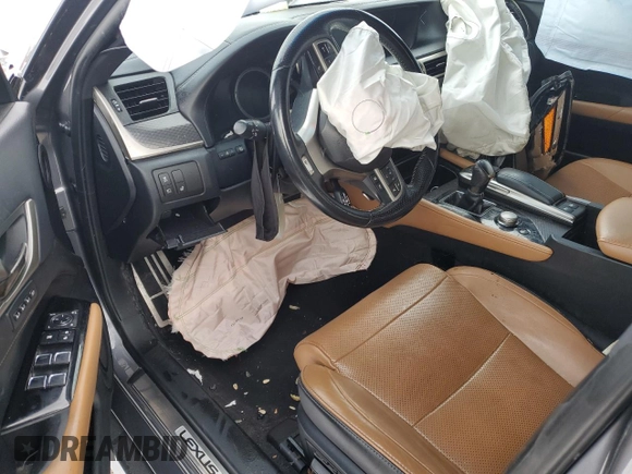 2016 Lexus GS 350 with VIN JTHCZ1BL2GA000391, listed as a Copart auction lot 45433215 with Not provided miles and Salvage title. Bid and sale history available at DreamBid. Image 8.
