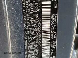 2023 Toyota Prius LE z VIN JTDADABU7P3002464, wystawiony jako Copart lot #52369955 z przebiegiem 39 772 mil mil oraz Szkoda całkowita • Salvage title. Historia ofert i sprzedaży dostępna na DreamBid. Obrazek 13.