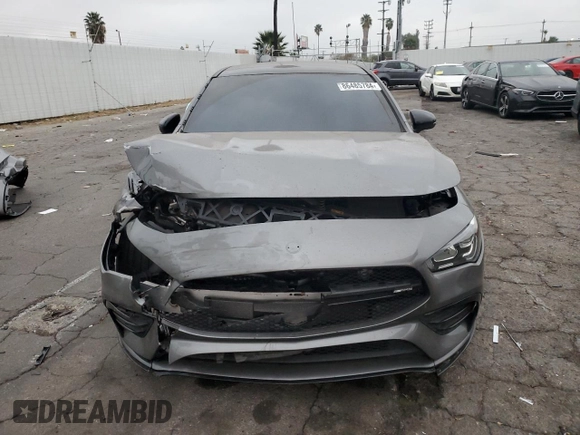 2021 Mercedes-Benz CLA with VIN W1K5J5BB3MN191099, listed as a Copart auction lot 86485784 with 41,387 mi miles and Salvage Title. Bid and sale history available at carsss.com. Image 5.