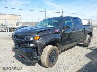 2021 Chevrolet Silverado 1500 Custom Trail Boss with VIN 1GCPYCEHXMZ305434, listed as a IAAI auction lot 41821014 with 56,356 mi miles. Bid and sale history available at carsss.com. Image 17.