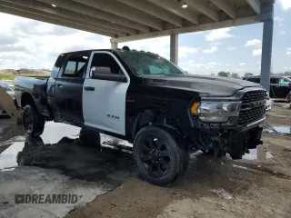 2022 Ram 2500 Big Horn with VIN 3C6UR5ML9NG144097, listed as a Copart auction lot 48206925 with 33,574 mi miles and Salvage title. Bid and sale history available at DreamBid. Image 4.