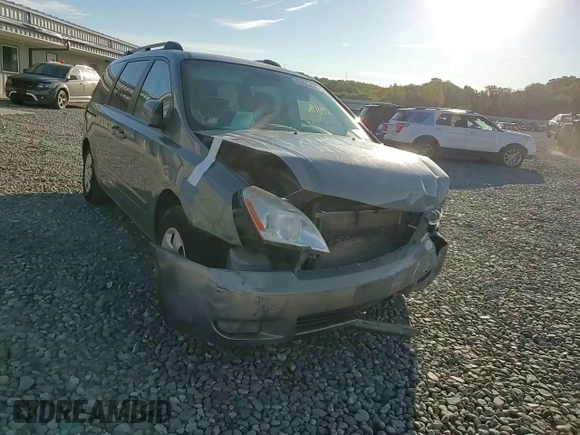 2006 Kia Sedona LX with VIN KNDMB233566078132, listed as a Copart auction lot 75662434 with 223,318 mi miles and Salvage Title. Bid and sale history available at carsss.com. Image 11.