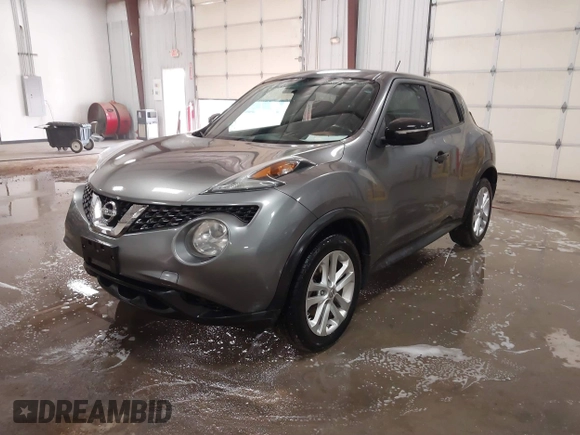 2015 Nissan Juke S with VIN JN8AF5MR6FT506551, listed as a IAAI auction lot 41387700 with 110,041 mi miles and . Bid and sale history available at DreamBid. Image 17.