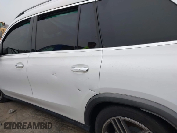 2021 Mercedes-Benz GLS 450 with VIN 4JGFF5KE4MA527615, listed as a IAAI auction lot 41804926 with 84,598 mi miles and . Bid and sale history available at DreamBid. Image 14.