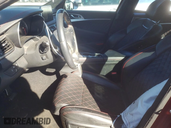 2019 Genesis G70 3.3T Advanced with VIN KMTG34LEXKU021830, listed as a Copart auction lot 85062154 with 81,475 mi miles and Salvage Title. Bid and sale history available at carsss.com. Image 7.