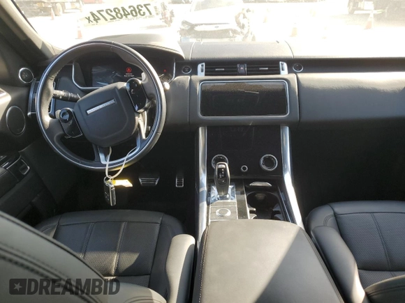 2021 Land Rover Range Rover Sport HSE Dynamic with VIN SALWR2SE3MA755737, listed as a Copart auction lot 73648274 with 45,403 mi miles and Salvage Title. Bid and sale history available at carsss.com. Image 8.