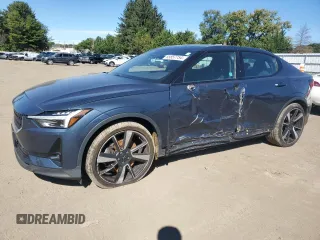 2021 Polestar 2 Launch Edition with VIN LPSED3KAXML019198, listed as a Copart auction lot 65857754 with 114,875 mi miles and Salvage Title. Bid and sale history available at carsss.com. Image 1.
