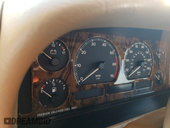 1996 Jaguar XJ with VIN SAJKX6747TC764559, listed as a Copart auction lot 48501775 with Not provided miles and Salvage title. Bid and sale history available at DreamBid. Image 9.
