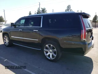 2018 Cadillac Escalade ESV Luxury z VIN 1GYS3HKJ2JR139302, wystawiony jako Copart lot #56713535 z przebiegiem 155 722 mil mil oraz Tytuł czysty. Historia ofert i sprzedaży dostępna na DreamBid. Obrazek 2.