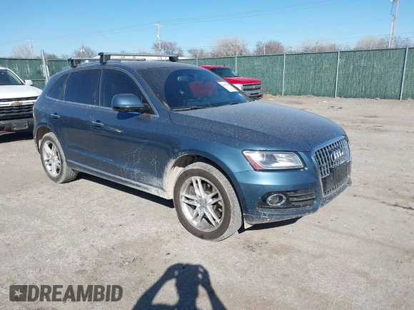 2015 Audi Q5 Premium Plus z VIN WA1CMBFP9FA122760, wystawiony jako IAAI lot #41717164 z przebiegiem 174 216 mil mil oraz . Historia ofert i sprzedaży dostępna na DreamBid. Obrazek 1.