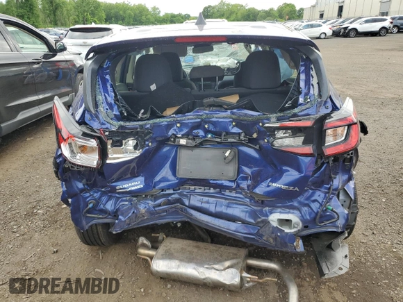 2024 Subaru Impreza with VIN JF1GUABC6R8339690, listed as a Copart auction lot 57945644 with 3,427 mi miles and Salvage Title. Bid and sale history available at carsss.com. Image 6.