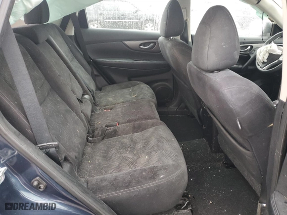 2015 Nissan Rogue S with VIN 5N1AT2MT8FC761681, listed as a Copart auction lot 47446295 with 103,946 mi miles and Salvage Title. Bid and sale history available at carsss.com. Image 10.