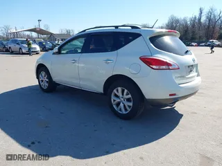 2011 Nissan Murano SV with VIN JN8AZ1MW1BW186845, listed as a IAAI auction lot 41781602 with 200,547 mi miles. Bid and sale history available at carsss.com. Image 3.