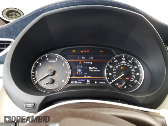 2019 Infiniti QX50 LUXE with VIN 3PCAJ5M1XKF114903, listed as a Copart auction lot 39290143 with 48,778 mi miles. Bid and sale history available at carsss.com. Image 9.