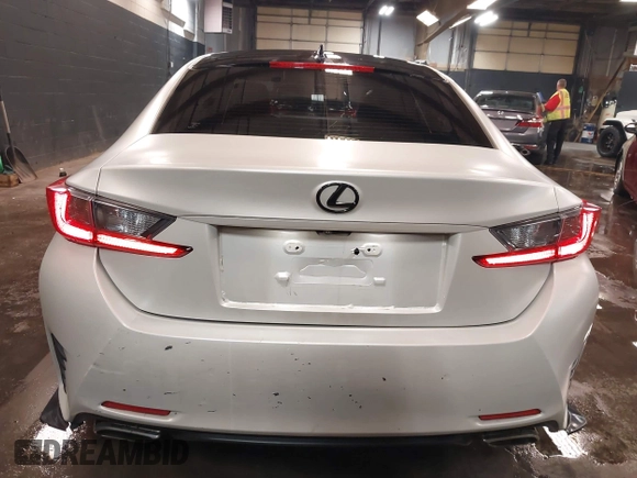 2016 Lexus RC 300 with VIN JTHSM5BC6G5000114, listed as a IAAI auction lot 41608559 with 156,692 mi miles. Bid and sale history available at carsss.com. Image 16.