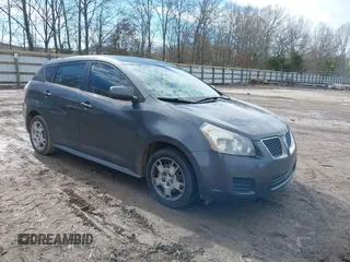 2009 Pontiac Vibe w/1SB with VIN 5Y2SP67099Z425237, listed as a IAAI auction lot 41597510 with 158,698 mi miles. Bid and sale history available at carsss.com. Image 1.
