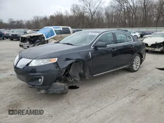 2012 Lincoln MKS EcoBoost with VIN 1LNHL9FT8CG807468, listed as a Copart auction lot 50603095 with 137,513 mi miles and Salvage title. Bid and sale history available at DreamBid. Image 1.