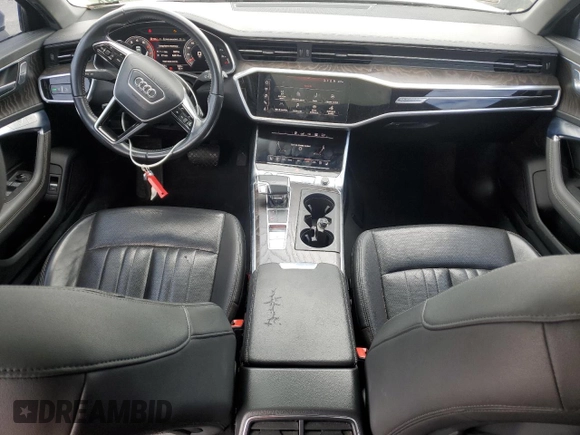2019 Audi A6 Premium Plus with VIN WAUL2AF21KN041472, listed as a Copart auction lot 54169205 with 102,414 mi miles and Clean Title. Bid and sale history available at carsss.com. Image 8.