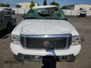 2001 Ford F-250 XL with VIN 1FTNW21F21EA81820, listed as a Copart auction lot 57677805 with Not provided miles and Salvage title. Bid and sale history available at DreamBid. Image 12.