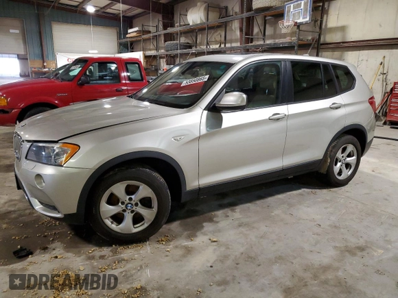 2012 BMW X3 28i with VIN 5UXWX5C54CL729209, listed as a Copart auction lot 53850865 with 134,395 mi miles and Clean Title. Bid and sale history available at DreamBid. Image 1.