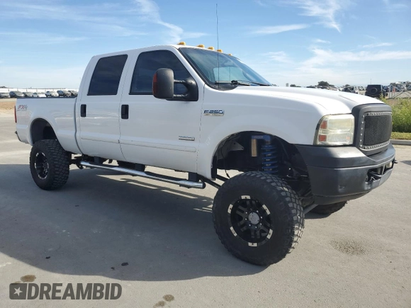 2006 Ford Super Duty F-250 XL with VIN 1FTSX21PX6EB47823, listed as a Copart auction lot 77432964 with 154,559 mi miles and Clean Title. Bid and sale history available at carsss.com. Image 4.