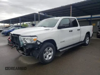 2023 Ram 1500 Big Horn with VIN 1C6RRFBG6PN546283, listed as a Copart auction lot 48736984 with 16,236 mi miles and Non Repairable. Bid and sale history available at carsss.com. Image 1.