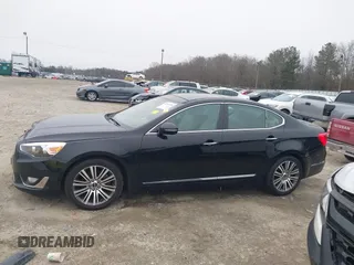 2015 Kia Cadenza Premium with VIN KNALN4D70F5177461, listed as a IAAI auction lot 41382190 with 214,538 mi miles. Bid and sale history available at carsss.com. Image 14.