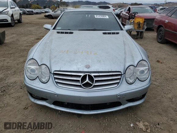 2004 Mercedes-Benz SL 55/63 AMG z VIN WDBSK74F04F066947, wystawiony jako Copart lot #81476904 z przebiegiem Nie podano mil oraz Szkoda całkowita • Salvage title. Historia ofert i sprzedaży dostępna na DreamBid. Obrazek 5.