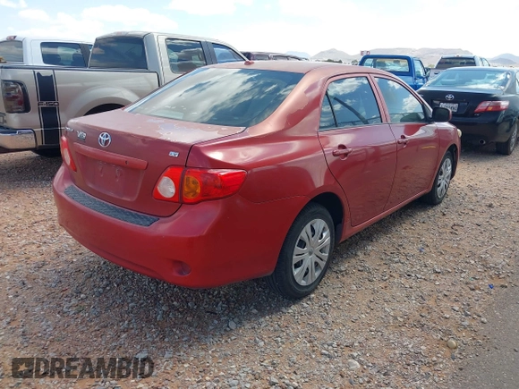 2010 Toyota Corolla with VIN 1NXBU4EE6AZ285981, listed as a IAAI auction lot 42101512 with 134,745 mi miles. Bid and sale history available at carsss.com. Image 4.