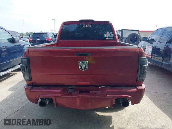 2014 Ram 1500 R/T with VIN 3C6JR6CT5EG153115, listed as a IAAI auction lot 41940587 with 142,323 mi miles. Bid and sale history available at carsss.com. Image 16.