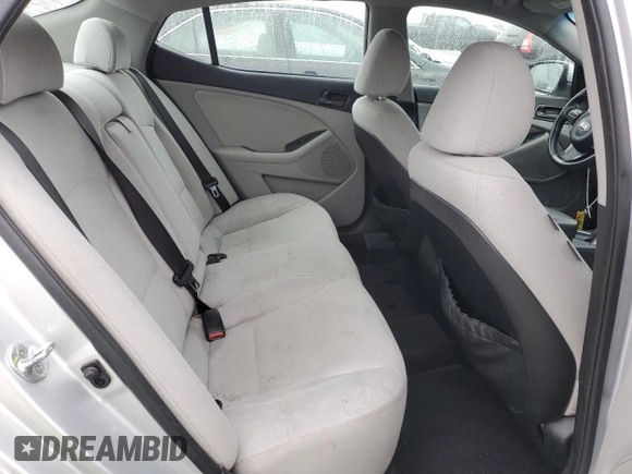 2015 Kia Optima LX with VIN 5XXGM4A70FG396055, listed as a Copart auction lot 45121455 with 147,548 mi miles and Salvage Title. Bid and sale history available at DreamBid. Image 10.