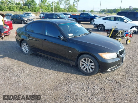 2007 BMW 3 Series 328xi with VIN WBAVC93597KX59671, listed as a IAAI auction lot 42542443 with 66,991 mi miles and . Bid and sale history available at DreamBid. Image 1.
