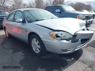 2004 Ford Taurus SEL with VIN 1FAFP56SX4A156094, listed as a IAAI auction lot 41688747 with 126,339 mi miles. Bid and sale history available at carsss.com. Image 1.