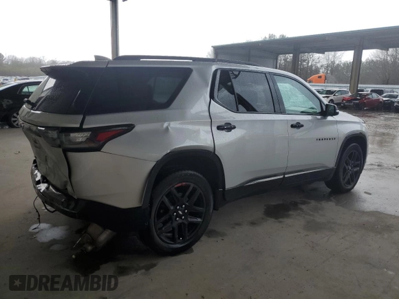 2019 Chevrolet Traverse Premier with VIN 1GNERKKW4KJ316658, listed as a Copart auction lot 47856895 with 111,862 mi miles and Salvage Title. Bid and sale history available at carsss.com. Image 3.