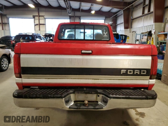 1995 Ford F-150 with VIN 1FTEX15N1SKA68827, listed as a Copart auction lot 88356145 with 0 mi miles and Salvage Title. Bid and sale history available at carsss.com. Image 6.