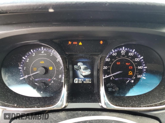 2013 Toyota Avalon XLE with VIN 4T1BK1EB4DU058433, listed as a Copart auction lot 55787335 with 162,204 mi miles and Salvage Title. Bid and sale history available at DreamBid. Image 9.