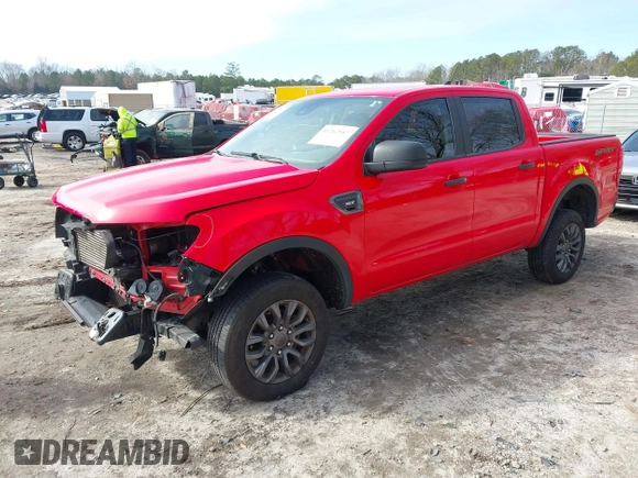 2022 Ford Ranger XL with VIN 1FTER4EH8NLD12946, listed as a IAAI auction lot 41262547 with 105,121 mi miles. Bid and sale history available at carsss.com. Image 17.