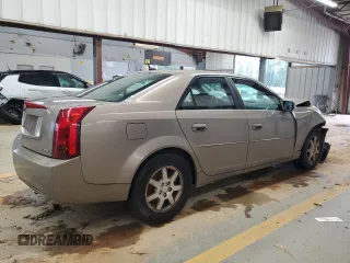 2007 Cadillac CTS with VIN 1G6DM57T970152651, listed as a Copart auction lot 65904654 with 0 mi miles and Salvage Title. Bid and sale history available at carsss.com. Image 3.